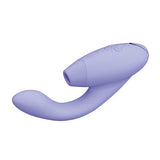 Womanizer - Duo 2 Clitoral Air Stimulator with G Spot Dildo CherryAffairs