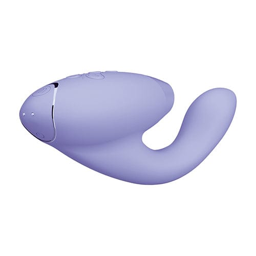 Womanizer - Duo 2 Clitoral Air Stimulator with G Spot Dildo WM1050 CherryAffairs