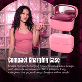 Womanizer - Snap Portable Clitoral Air Stimulator (Crushed Berry) WM1096 CherryAffairs