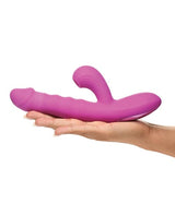 XR Brands - Bang! Thrusting & Sucking Rabbit Vibrator (Purple) XR1104 CherryAffairs