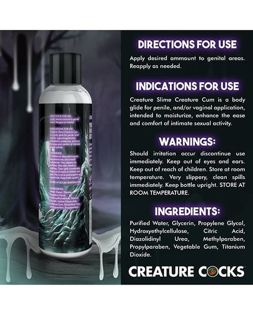 XR Brands - Creature Cocks Creature Slime Unscented Water Based Lubricant XR1100 CherryAffairs
