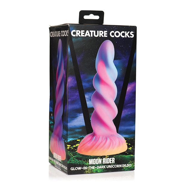 XR - Creature Cocks Glow in the Dark Moon Rider Unicorn Dildo (Multi Colour) XR1089 CherryAffairs