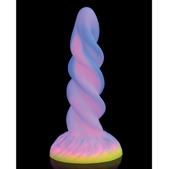 XR - Creature Cocks Glow in the Dark Moon Rider Unicorn Dildo (Multi Colour) XR1089 CherryAffairs