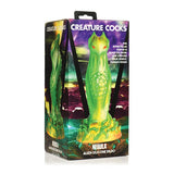 XR - Creature Cocks Nebula Alien Silicone Dildo (Green) XR1088 CherryAffairs