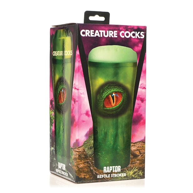 XR - Creature Cocks Raptor Reptile Stroker (Green) XR1081 CherryAffairs