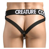 XR - Creature Cocks Snow Wolf Hollow Strap On with Harness (Clear) XR1098 CherryAffairs