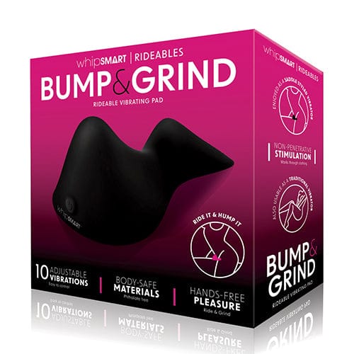 XR - Whipsmart Rideables Bump & Grind Vibrating Pad Massager (Black) XR1075 CherryAffairs