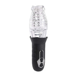 Zero Tolerance - Cyclone Rotating Vibrating Stroker Masturbator (Clear) ZR1067 CherryAffairs