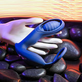 Zero Tolerance - Extra Mile Prostate Massager with Cock Ring (Blue) ZR1076 CherryAffairs