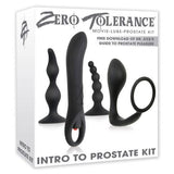 Zero Tolerance - Intro to Prostate Anal Kit (Black) ZR1026 CherryAffairs