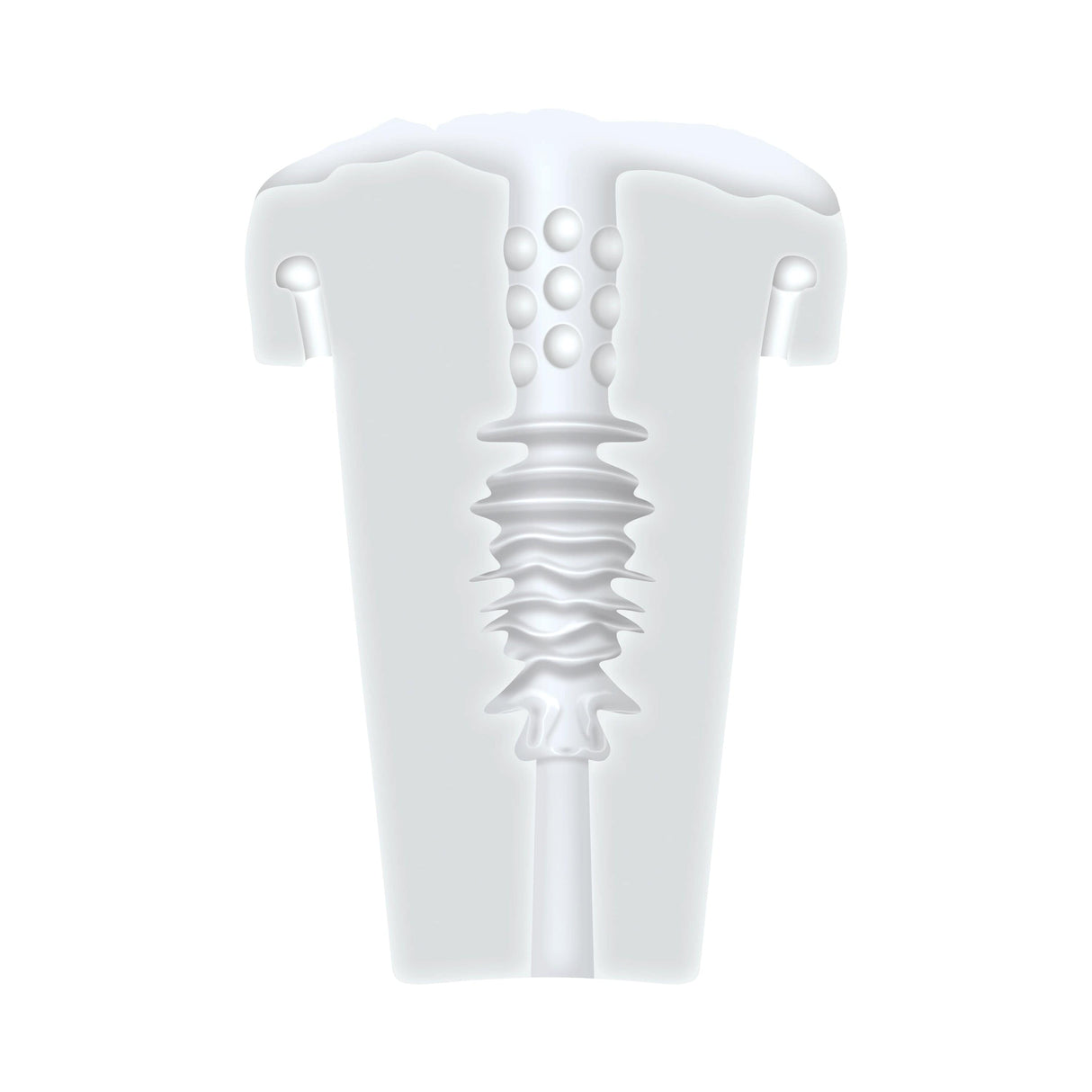 Zero Tolerance - Sucking Good Rechargeable Vacuum Suction Vibrating Masturbator Penis Pump (White) ZR1042 CherryAffairs