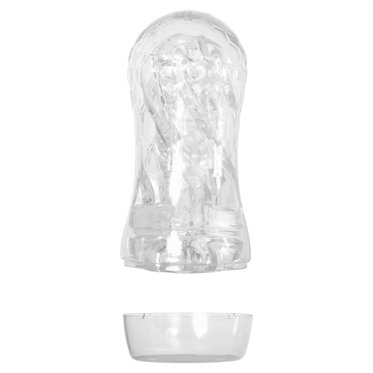 Zero Tolerance - Swirl Squishy Cup Masturbator (Clear) ZR1044 CherryAffairs