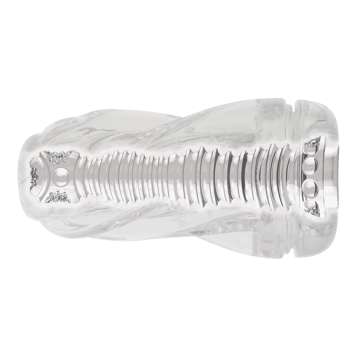 Zero Tolerance - Twist Squishy Cup Masturbator (Clear) ZR1045 CherryAffairs