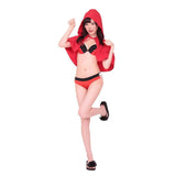 A&T - Red Riding-Hood Bikini Costume (Multi Colour) AT1017 CherryAffairs