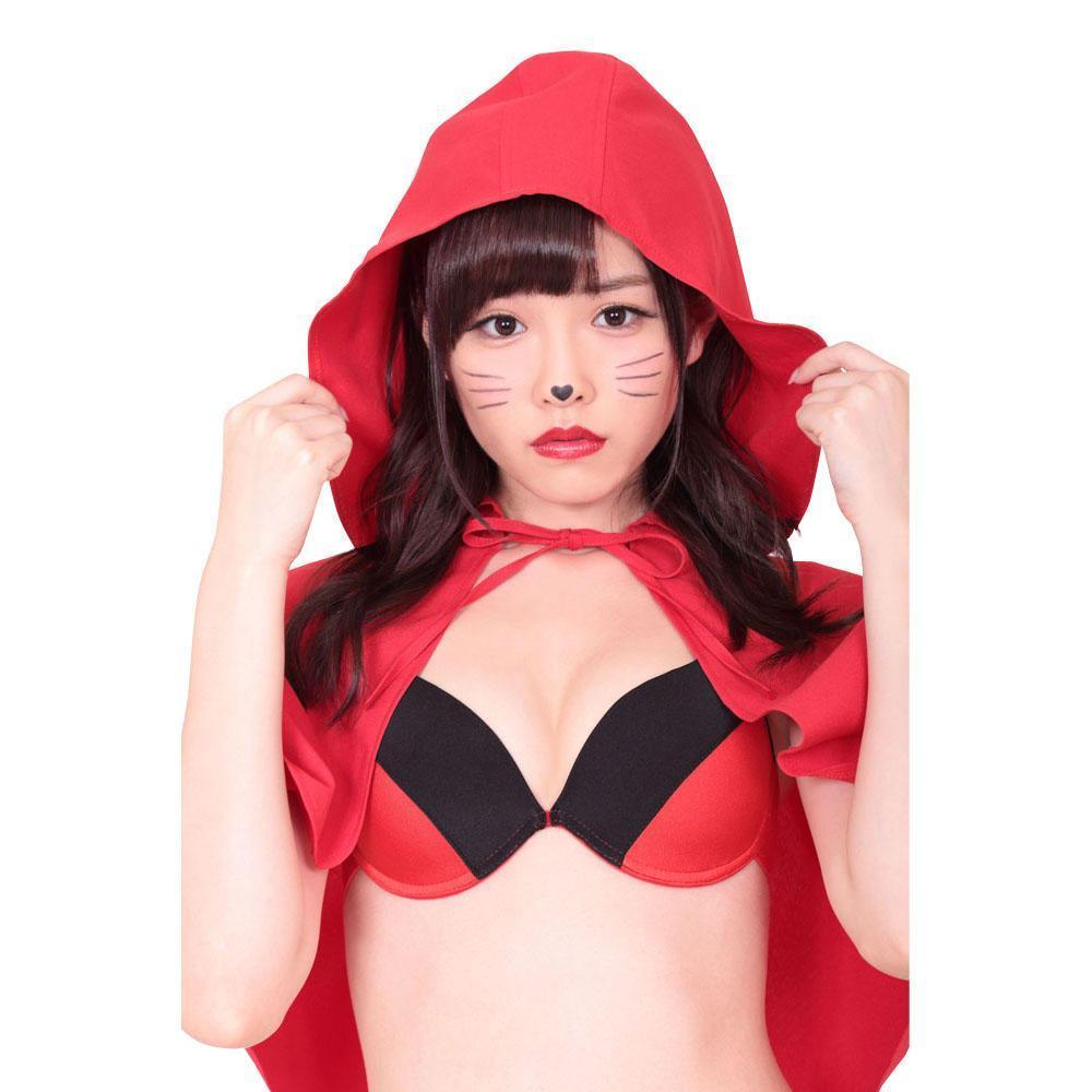 A&amp;T - Red Riding-Hood Bikini Costume (Multi Colour) AT1017 CherryAffairs