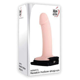 Adam & Eve - Adam's Felxiskin Soft Hollow Strap On (Beige) AE1027 CherryAffairs