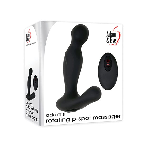 Adam & Eve - Adam's Remote Control Rotating P Spot Prostate Massager (Black) AE1038 CherryAffairs