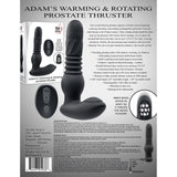 Adam & Eve - Adam's Remote Warming and Rotating Prostate Thruster Massager (Black)    Prostate Massager (Vibration) Rechargeable