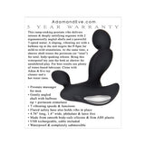 Adam & Eve - Adam's Vibrating Triple Probe Prostate Massager(Black) AE1039 CherryAffairs