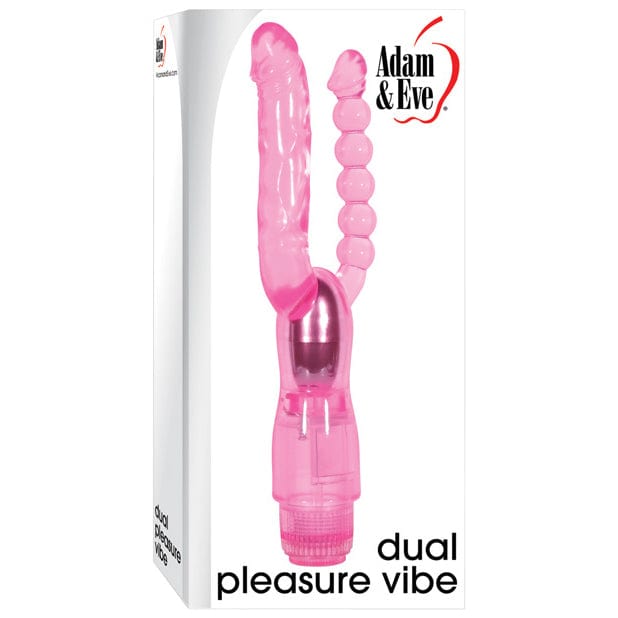 Adam & Eve - Dual Pleasure Vibe (Pink) AE1033 CherryAffairs