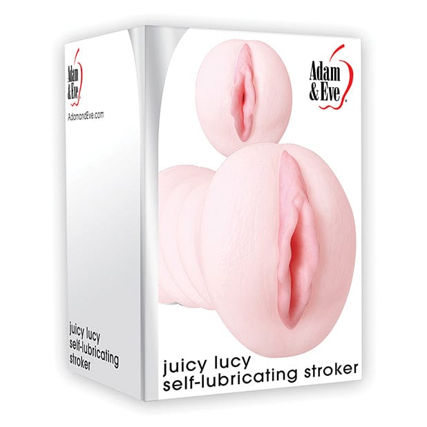 Adam & Eve - Juicy Lucy Self Lubricating Stroker Masturbator (Beige) AE1050 CherryAffairs