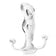 Aneros - Progasm Ice Prostate Massager  Clear 894757001317 Prostate Massager (Non Vibration)