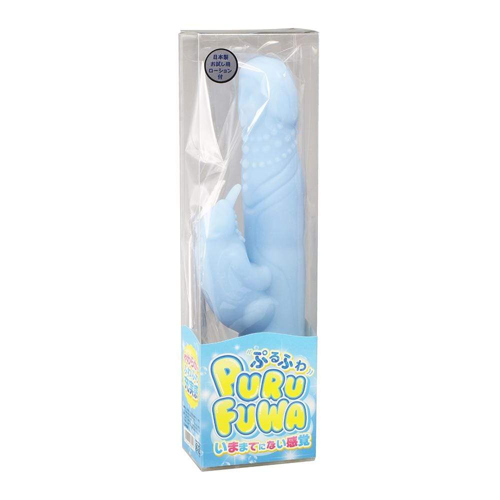 Aqua Classic - Purufuwa Textured Rabbit Vibrator (Blue) OT1136 CherryAffairs