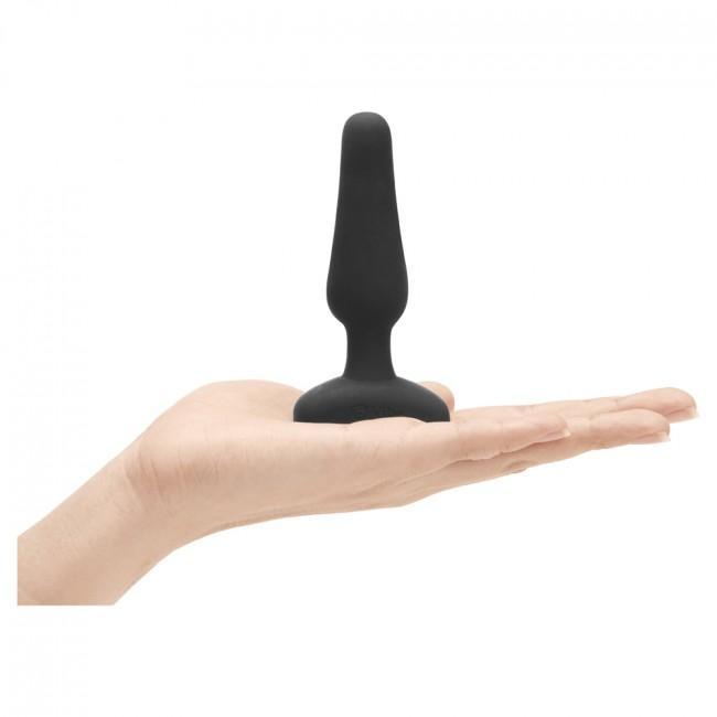 B-Vibe - Novice Remote Control Rechargeable Anal Plug (Black) BV1004 CherryAffairs