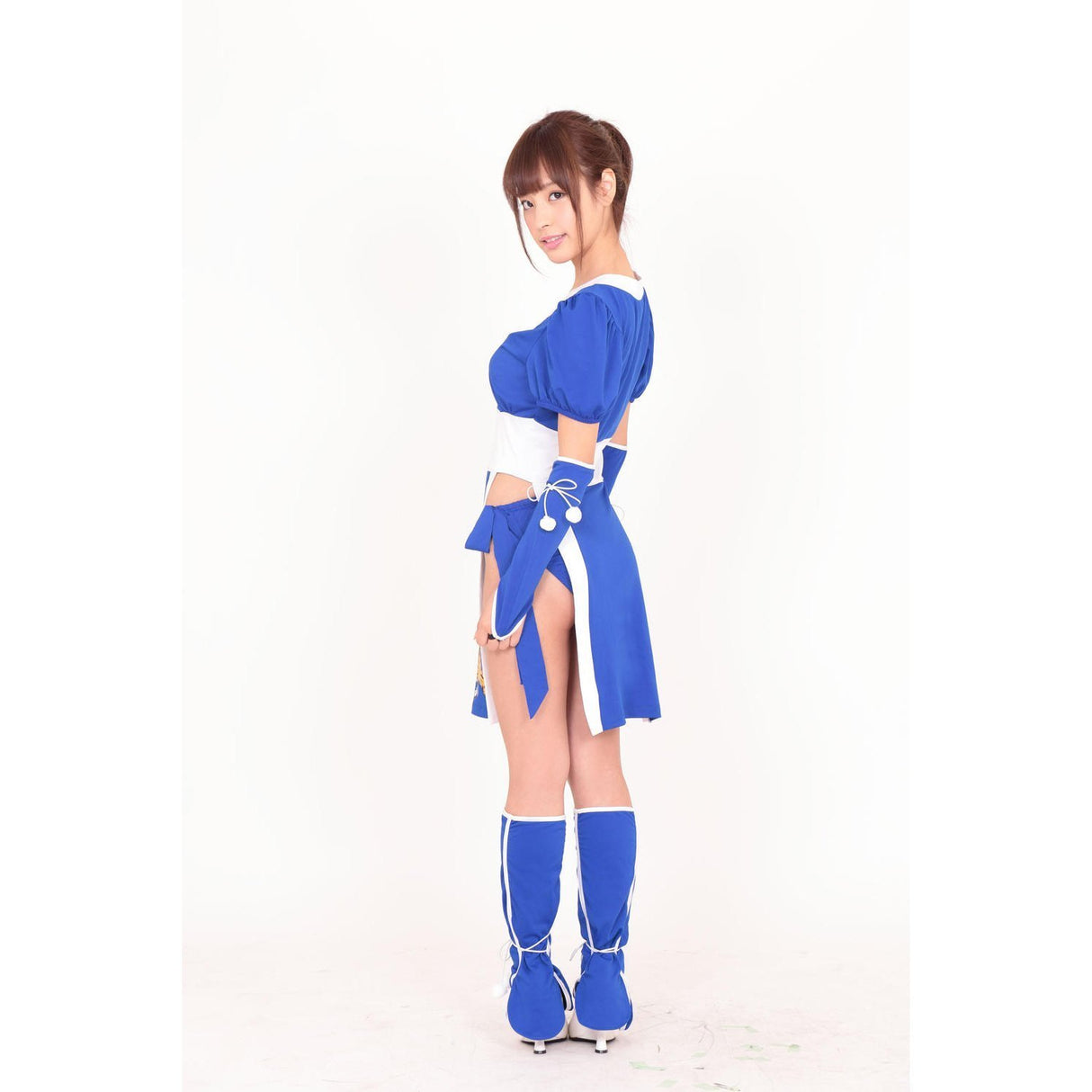 BeWith - Blue Dragon Kungfu Costume (Blue) BWT1006 CherryAffairs