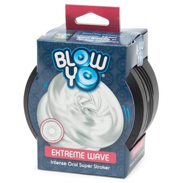 BlowYo - Extreme Wave Intense Oral Super Stroker (Clear) BY1001 CherryAffairs