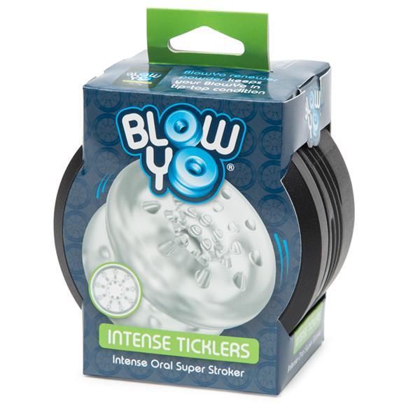 BlowYo - Intense Ticklers Oral Super Stroker (Clear) BY1003 CherryAffairs