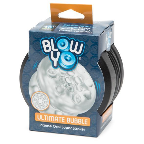 BlowYo - Ultimate Bubble Intense Oral Super Stroker (Clear) BY1004 CherryAffairs