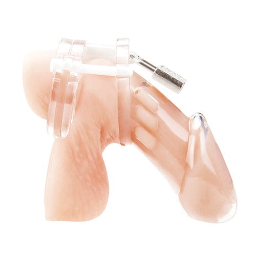 Blue Line - Acrylic See Thru Chastity Cock Cage (Clear) BL1011 CherryAffairs