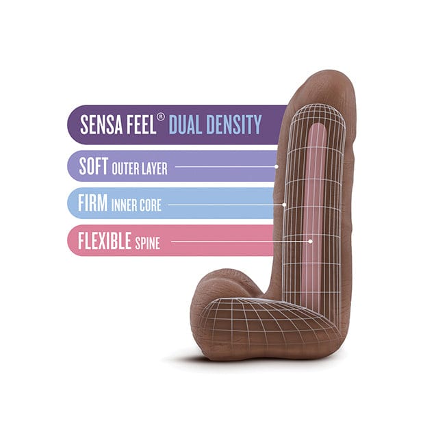 Blush Novelties - Au Naturel Carlito Realistic Dildo with Balls 5.5" (Beige) BN1131 CherryAffairs