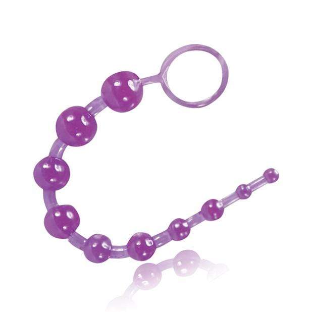 Blush Novelties - B Yours Basic Anal Beads (Purple)    Anal Beads (Non Vibration)