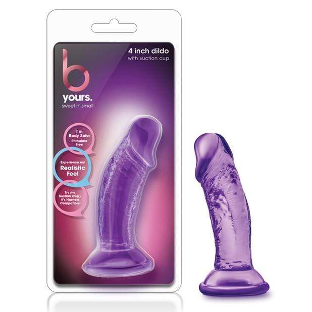 Blush Novelties - B Yours Sweet n Small Dildo with Suction Cup 4" BN1012 CherryAffairs