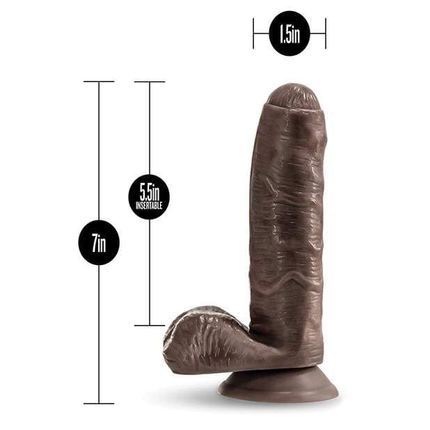 Blush Novelties - Loverboy Pierre the Chef Realistic Dildo (Brown) BN1078 CherryAffairs