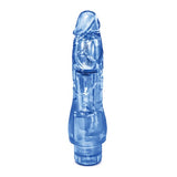 Blush Novelties - Naturally Yours Fantasy Vibe Realistic Vibrating Dildo 8.5"(Blue) BN1124 CherryAffairs