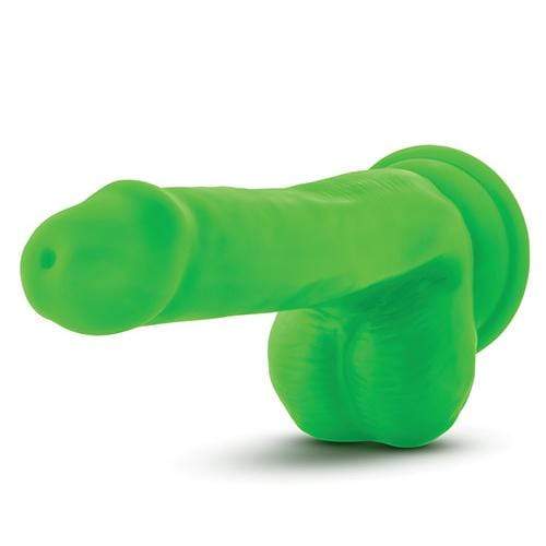 Blush Novelties - Neo Dual Density Realistic Cock with Balls 6" (Green)    Realistic Dildo with suction cup (Non Vibration)