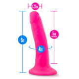 Blush Novelties - Neo Dual Density Realistic Cock 6"    Realistic Dildo with suction cup (Non Vibration)