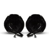 Blush Novelties - Noir Pom Adjustable Nipple Clamps (Black) BN1142 CherryAffairs