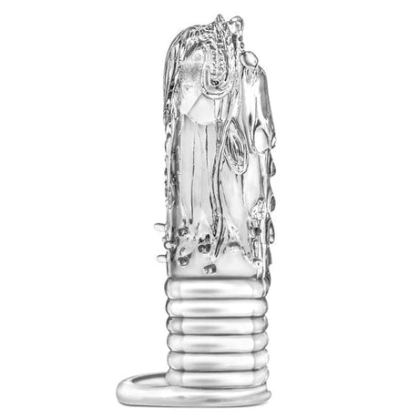 Blush Novelties - Performance Enter the Dragon Textured Penis Sleeve (Clear) BN1151 CherryAffairs