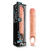 Blush Novelties - Performance Plus Silicone Cock Sheath Penis Extender 11.5" (Beige) BN1107 CherryAffairs