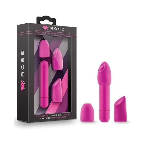 Blush Novelties - Rose Euphoria Single Speed Bullet Vibrator (Pink) BN1087 CherryAffairs