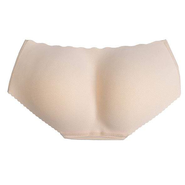 Bye Bra - Comfortable Curvy Padded Low Waist Panties S (Beige) BYB1047 CherryAffairs
