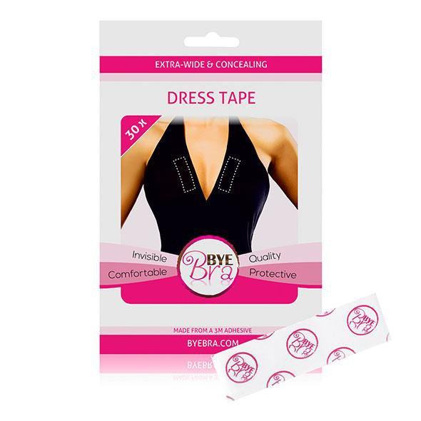 Bye Bra - Extra wide and Concealing Dress Tape 30Pcs (Clear) BYB1005 CherryAffairs