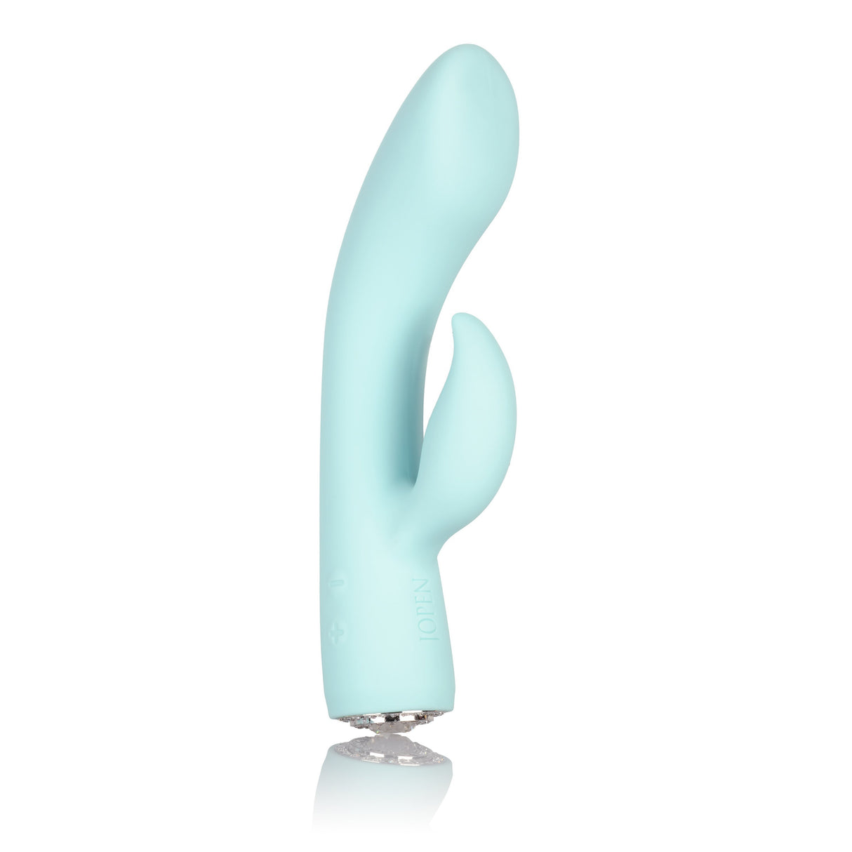 Calexotics - Pave Silicone Rabbit Vibrator Marilyn (Blue) CE1555 CherryAffairs