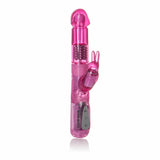 California Exotics - 7 Function Jack Rabbit 5 Rows Intermediate Vibrator (Pink) CE1660 CherryAffairs