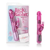 California Exotics - 7 Function Jack Rabbit 5 Rows Intermediate Vibrator (Pink) CE1660 CherryAffairs