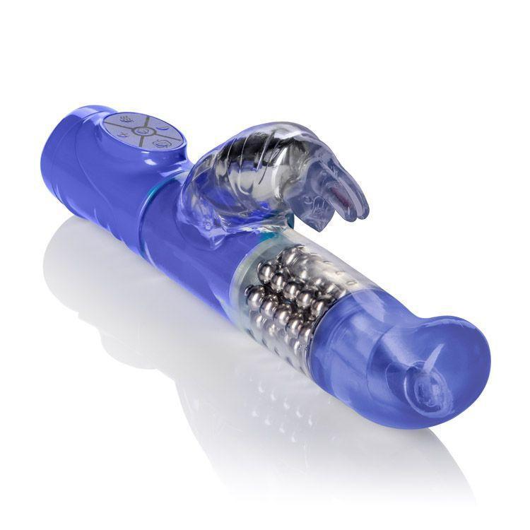 California Exotics - Advanced G Jack Rabbit Vibrator (Blue) CE1189 CherryAffairs